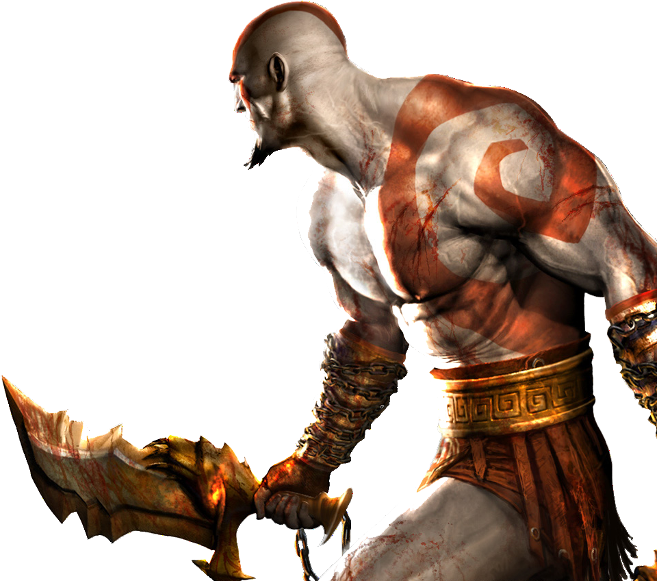 Kratos Godof War Fierce Stance