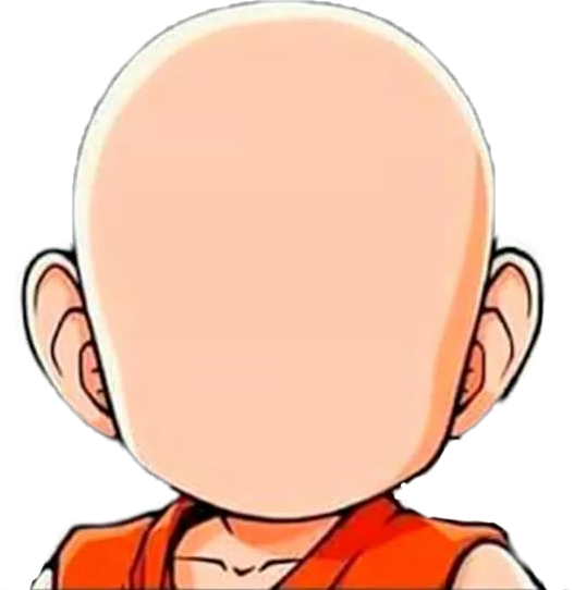 Krillin Headshot D B Z