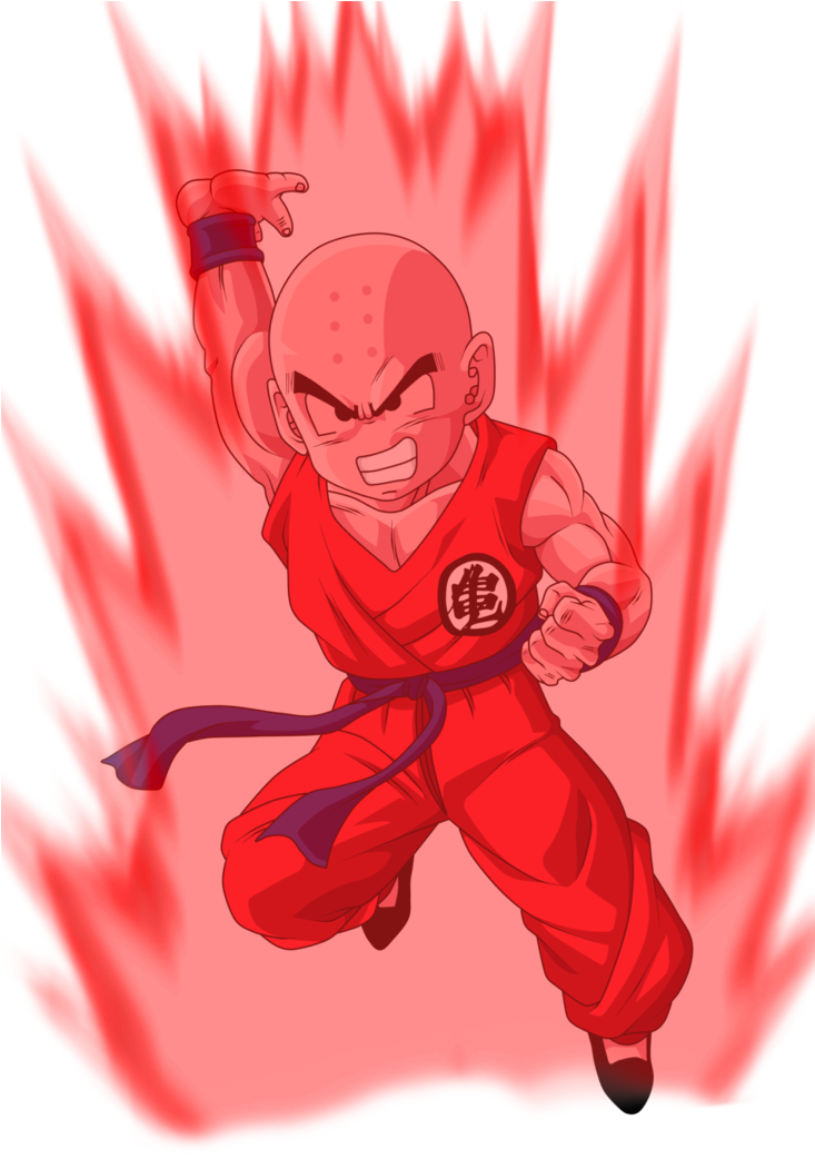 Krillin Power Up Flare