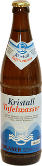 Kristall Tafelwasser Bottle