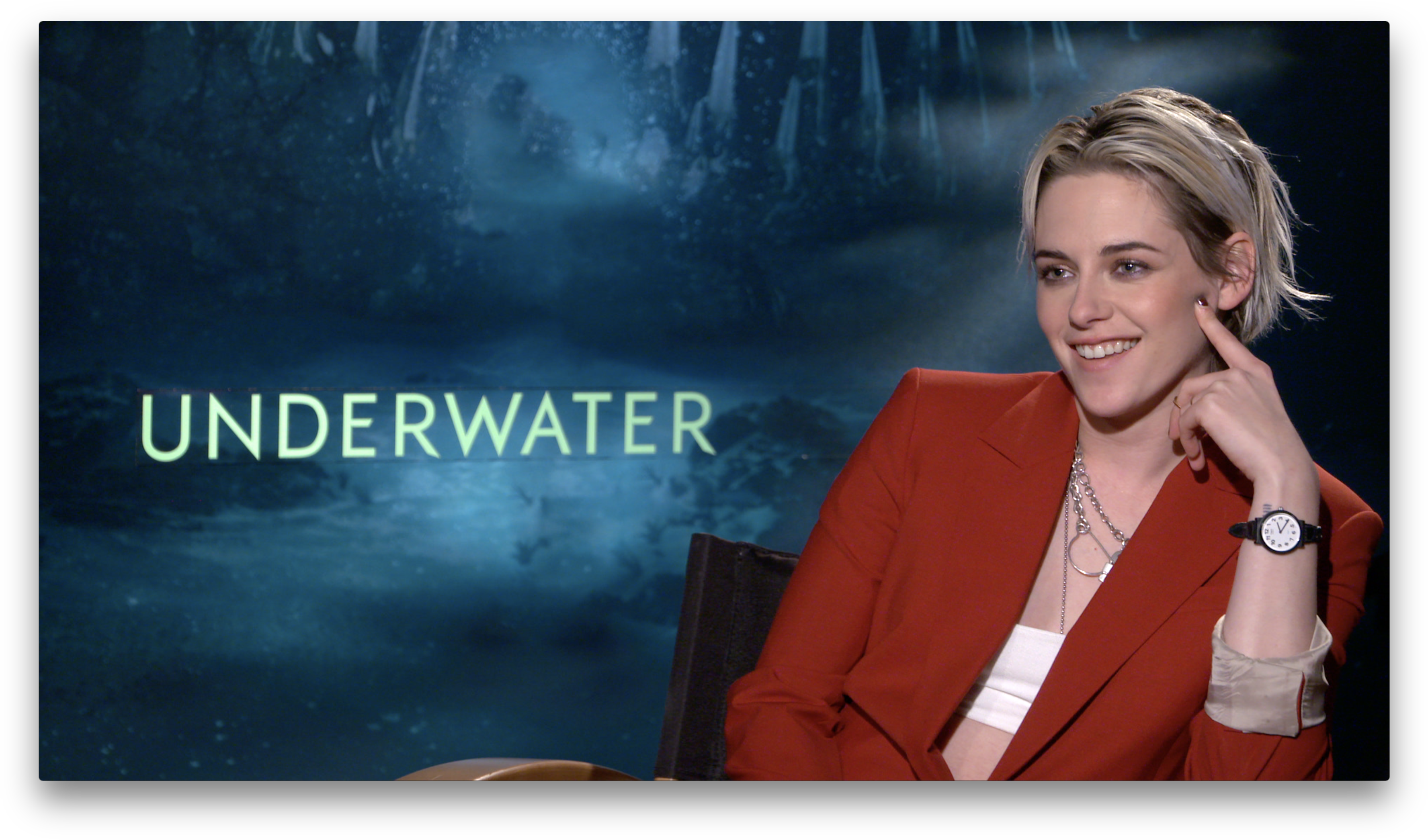 Kristen Stewart Underwater Movie Interview