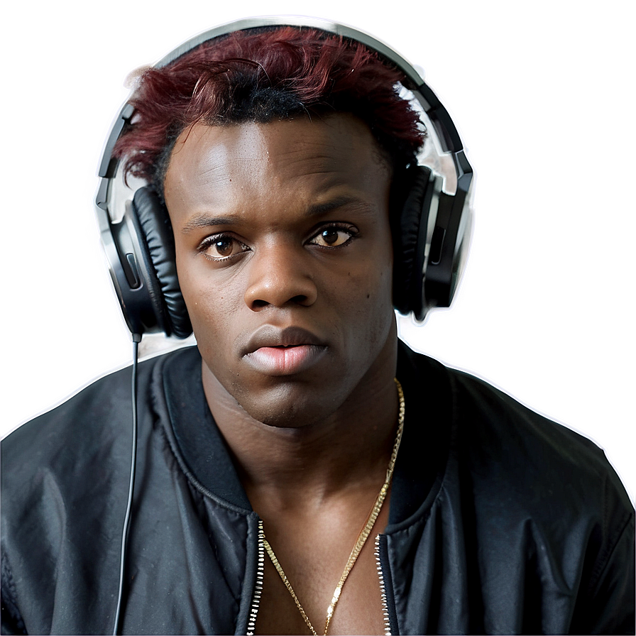 Ksi With Headphones Png 06252024