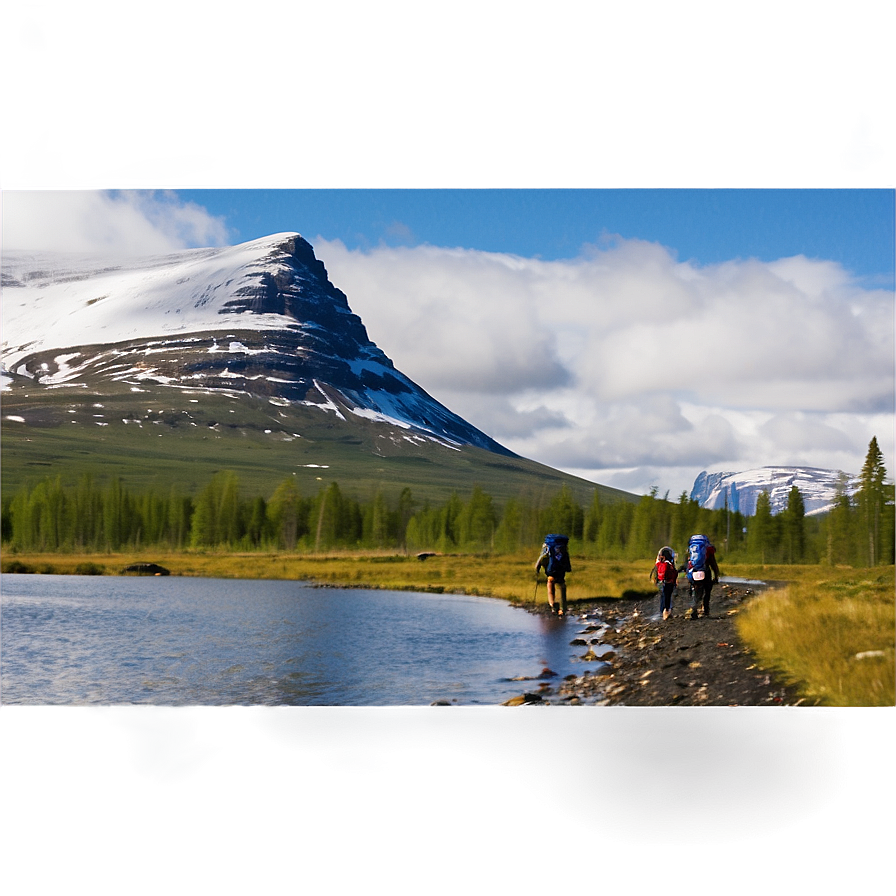 Kungsleden Hiking Trail Png 18