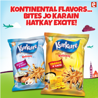 Kurkure Continental Flavors Advertisement