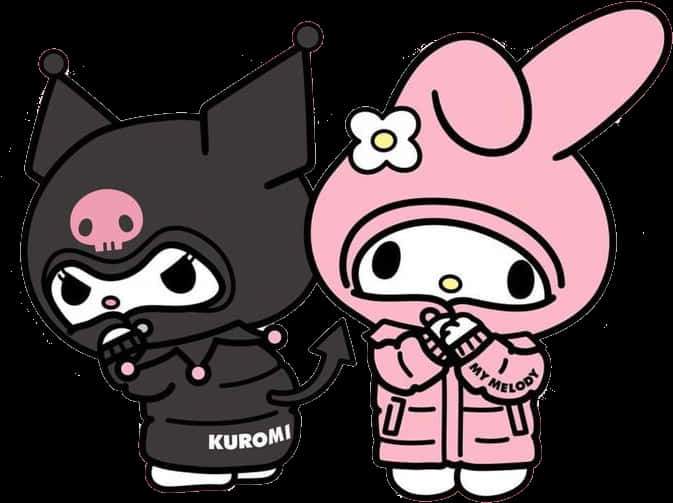 Kuromiand My Melody Cute Characters