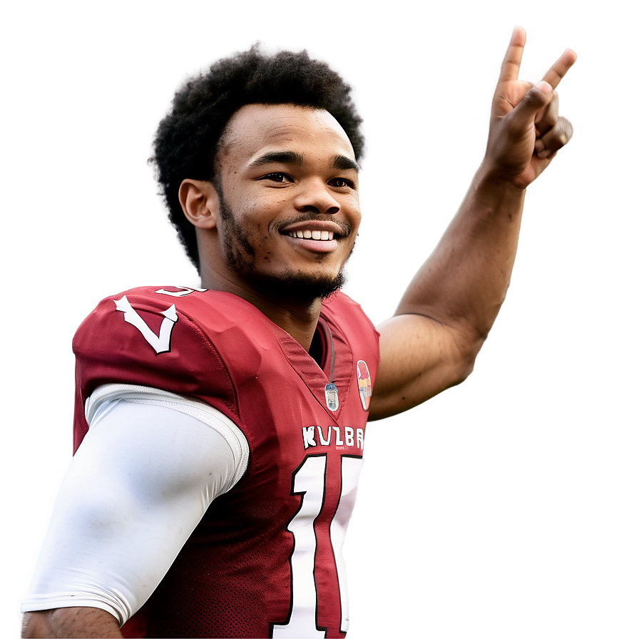 Kyler Murray Victory Pose Png Yux