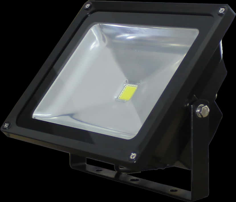 L E D Floodlight Black Housing