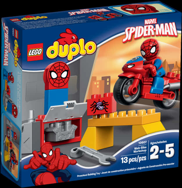 L E G O Duplo Spiderman Set Packaging