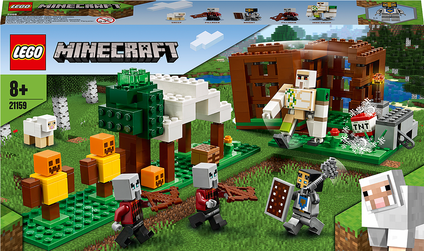 L E G O Minecraft Set21159 The Pillager Outpost