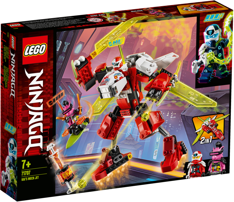 L E G O Ninjago Kais Mech Jet Box Art