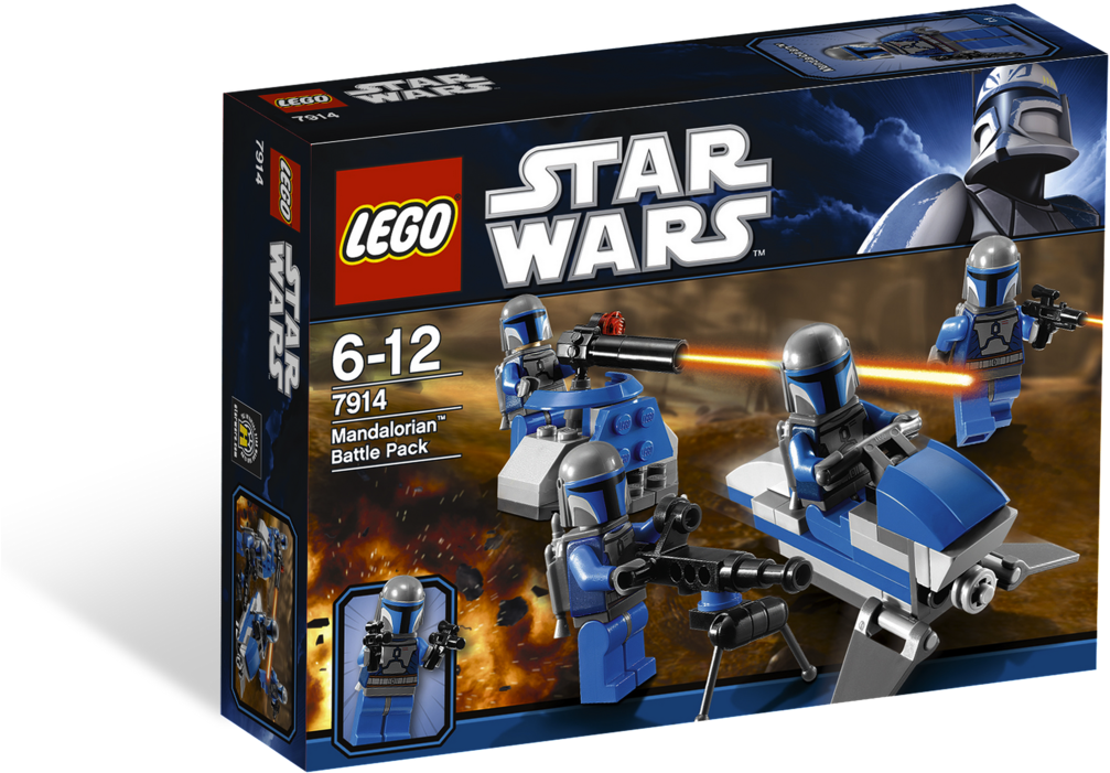 L E G O Star Wars Mandalorian Battle Pack Set