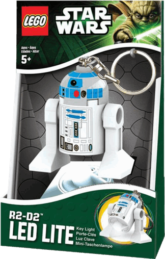 L E G O Star Wars R2 D2 L E D Keychain