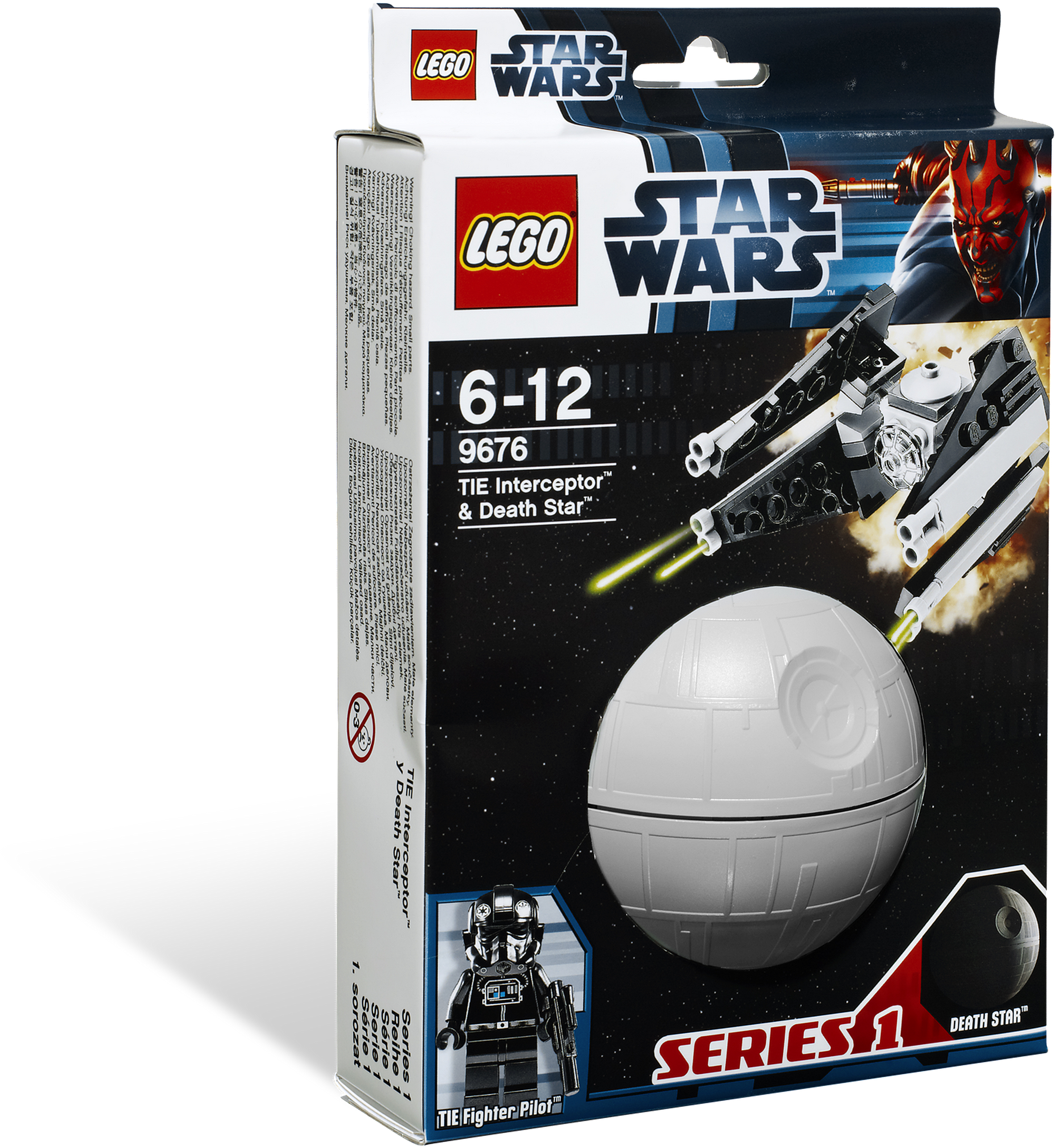 L E G O Star Wars T I E Interceptorand Death Star Set