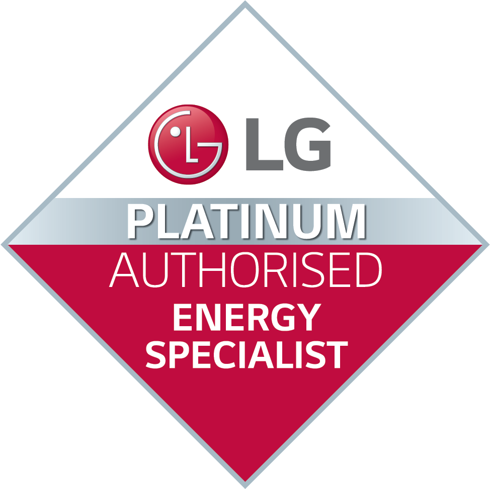 L G Platinum Authorised Energy Specialist Badge