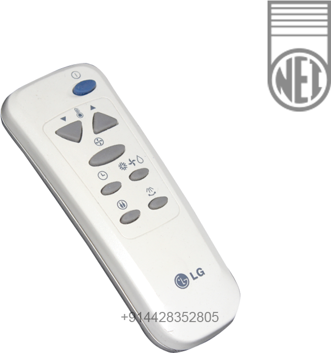 L G Remote Control White Background