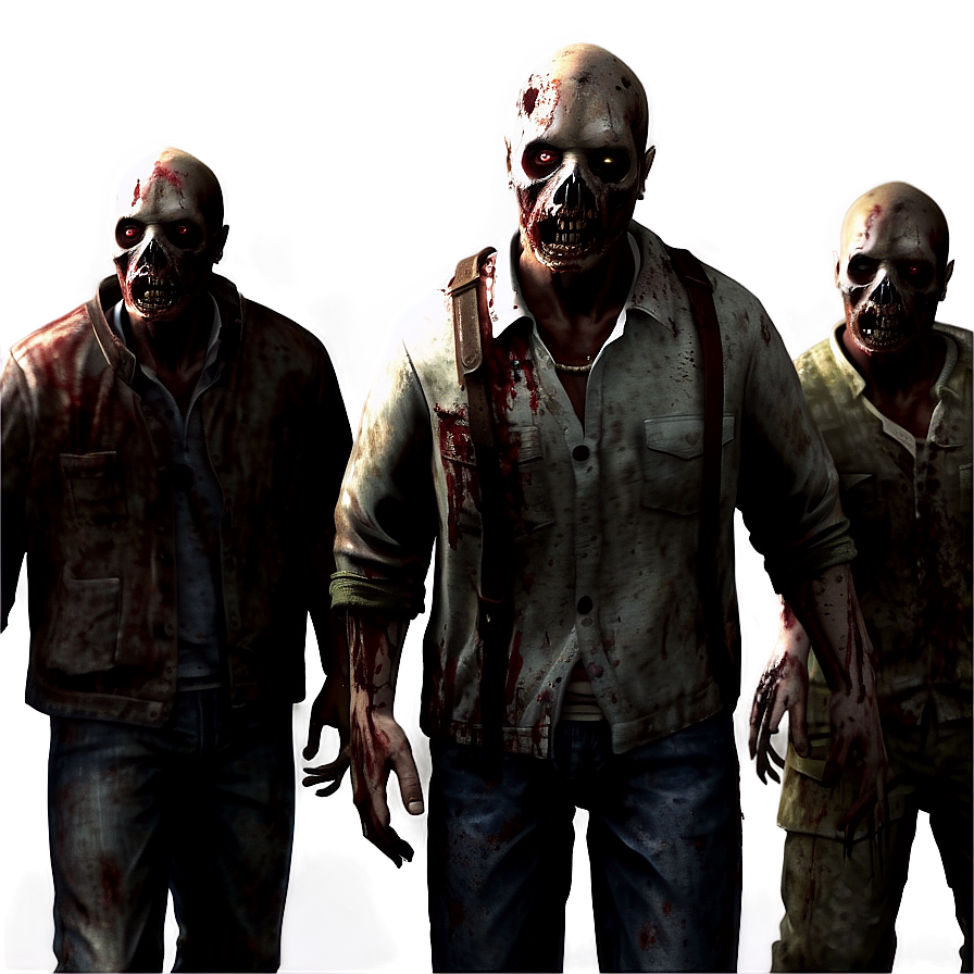 L4d2 Zombie Horde Png Tkq