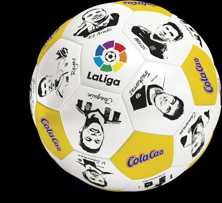 La Liga Themed Soccer Ball