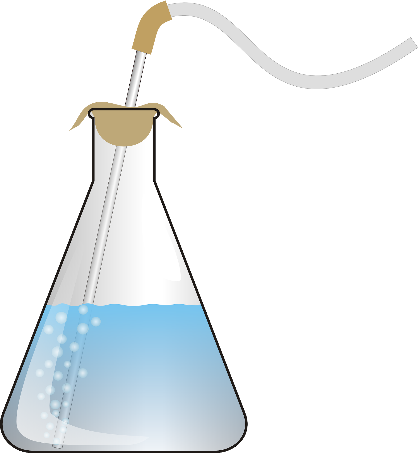 Laboratory Flask Distillation Process