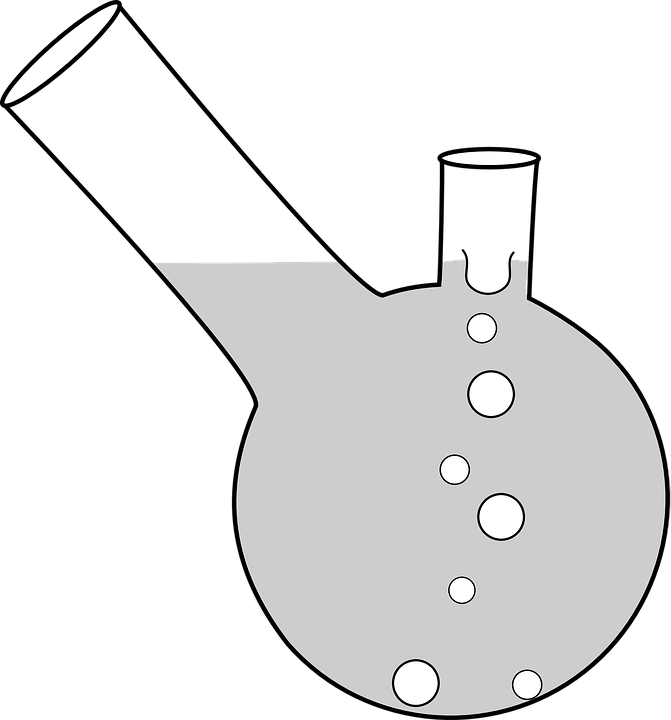 Laboratory Flask Illustration