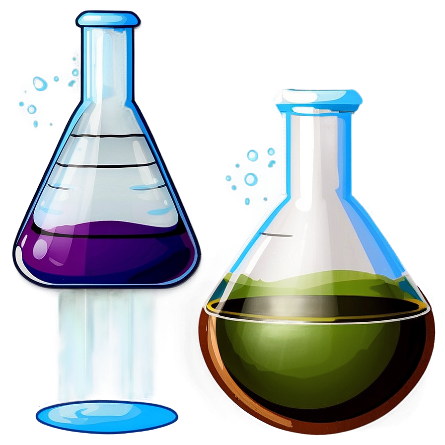 Laboratory Flask Sketch Png 06122024