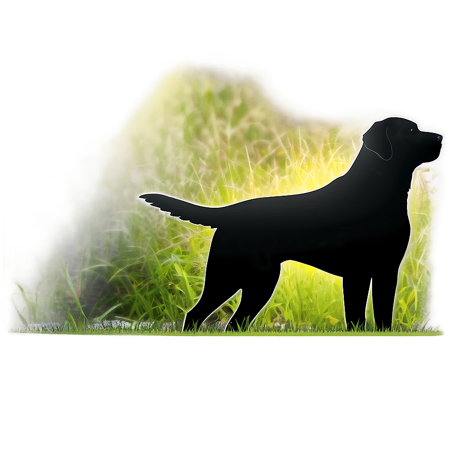 Labrador Dog Silhouette Png Gyo