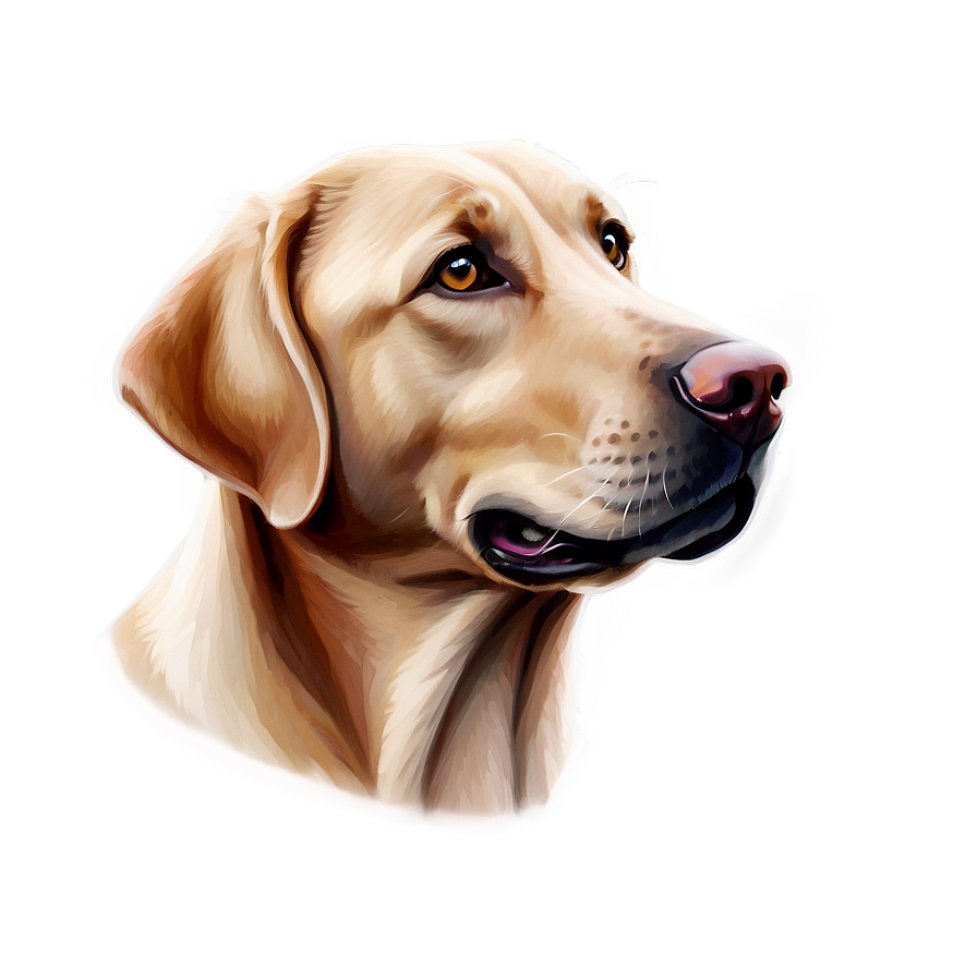 Labrador Portrait Png Dce56