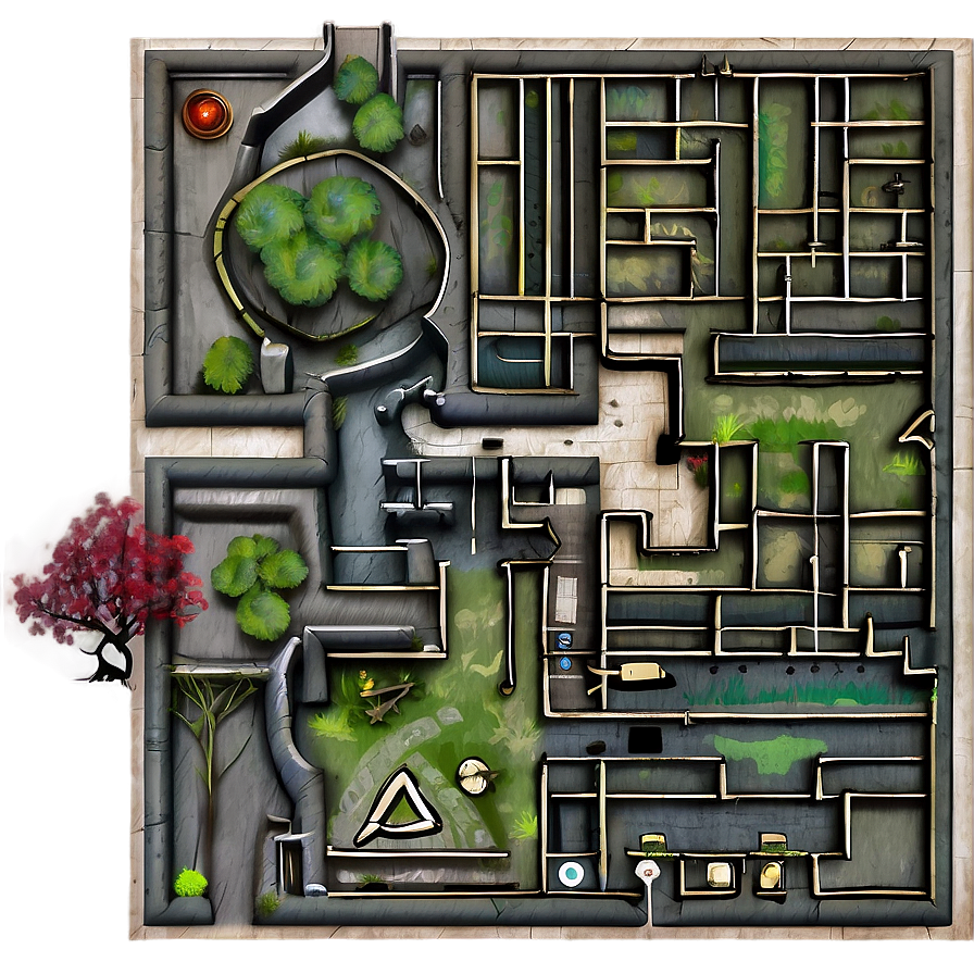 Labyrinth Game Map Png Igv44