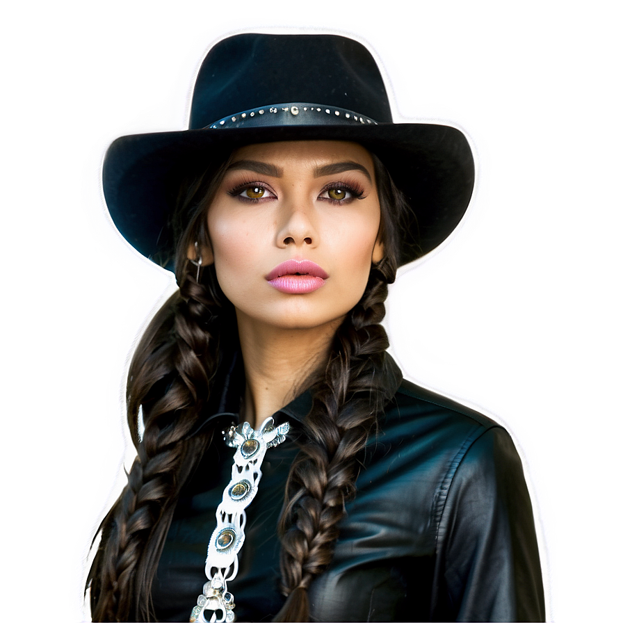 Lace Cowgirl Hat Png 1