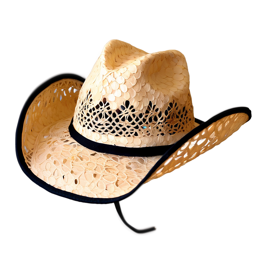 Lace Cowgirl Hat Png Eae7