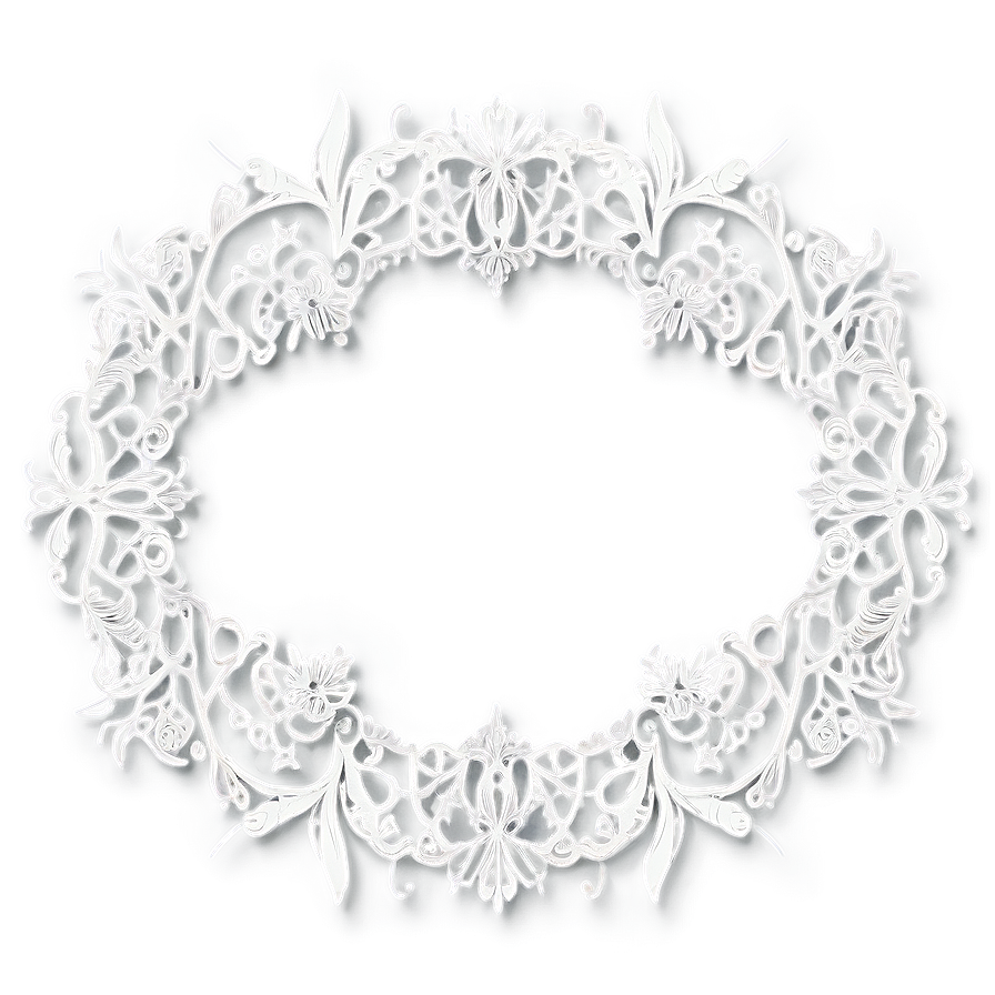 Lace Frame Png Svp11