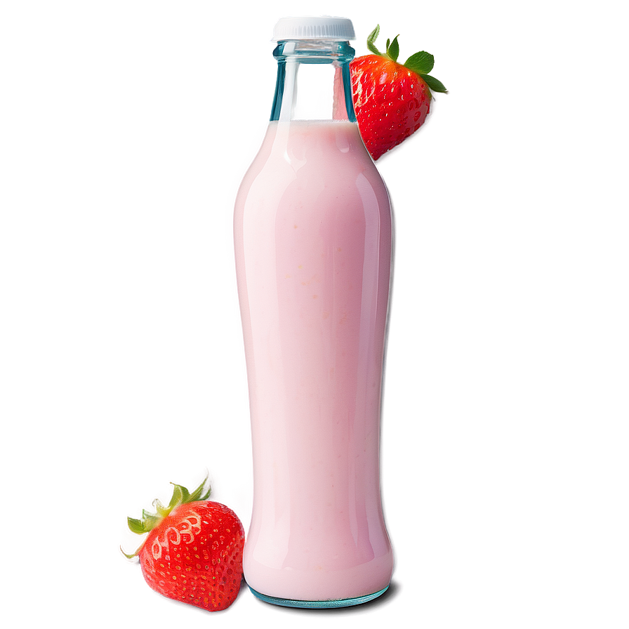 Lactose-free Strawberry Milk Png 06252024