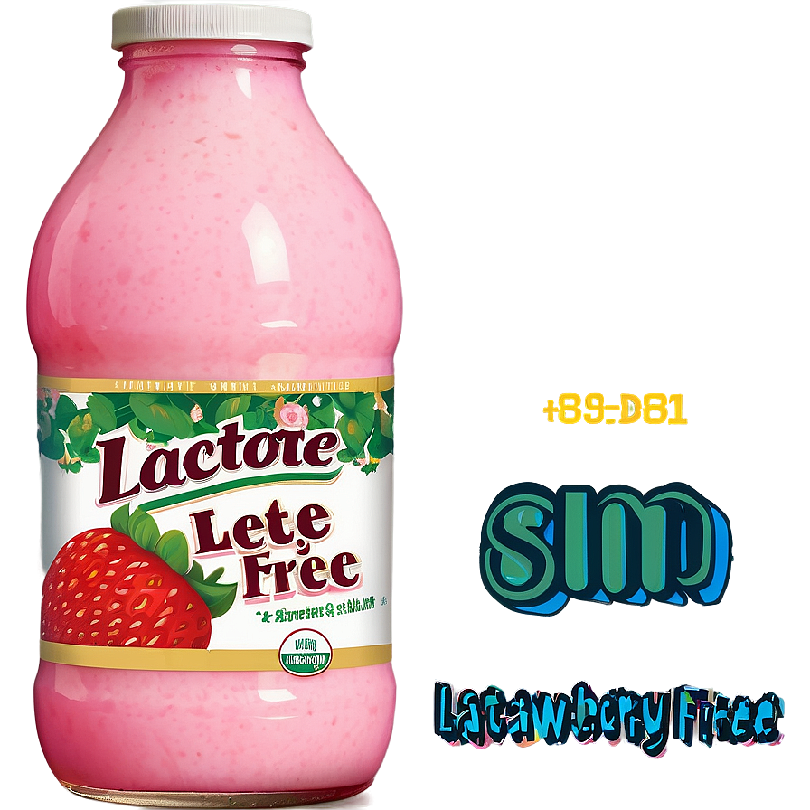 Lactose-free Strawberry Milk Png Bdb68