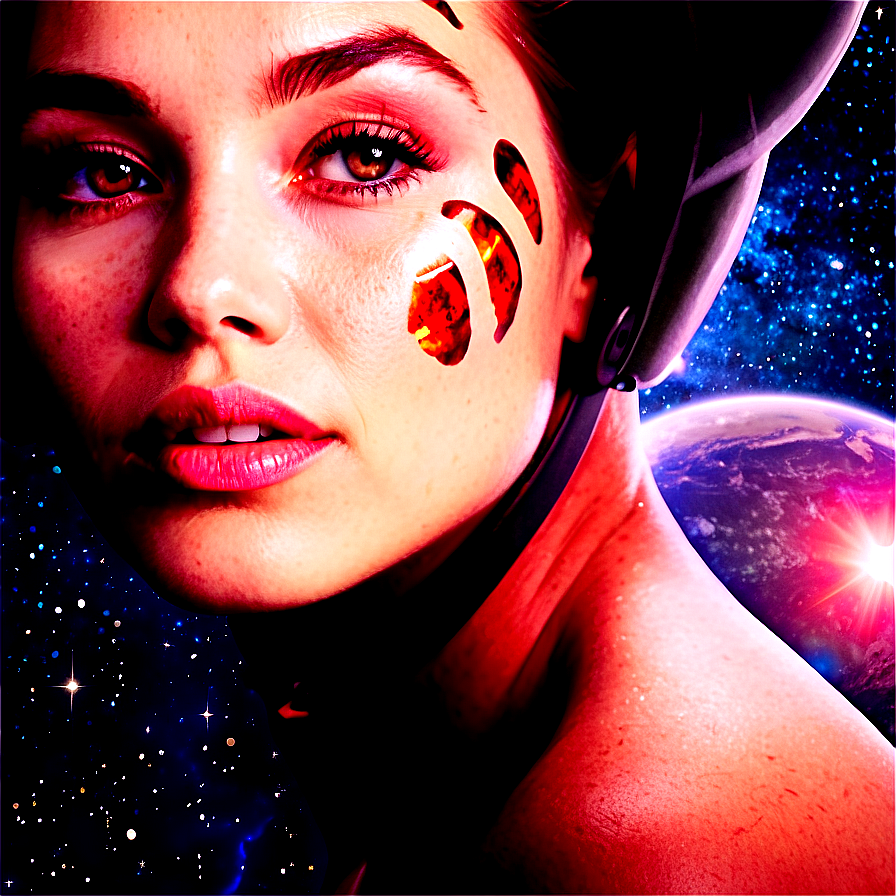 Lady In Space Png 58