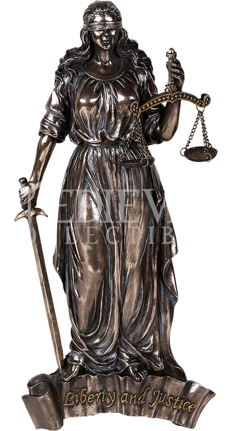 Lady Justice Statuewith Scales