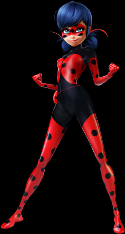 Ladybug_ Hero_ Pose_ Miraculous