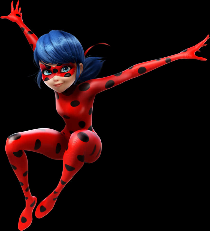 Ladybug Heroic Pose