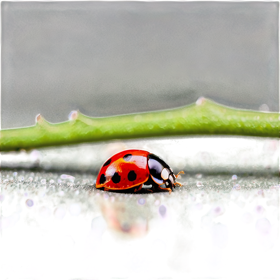 Ladybug Under Microscope Png Jst3