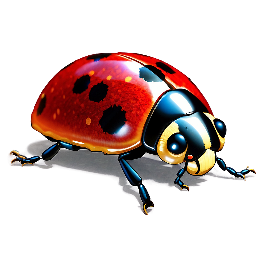 Ladybug With Dots Png 23