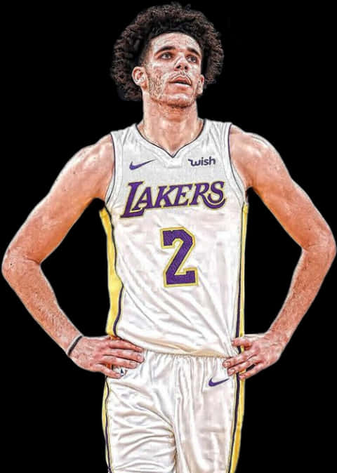 Lakers Player Number2 Jersey