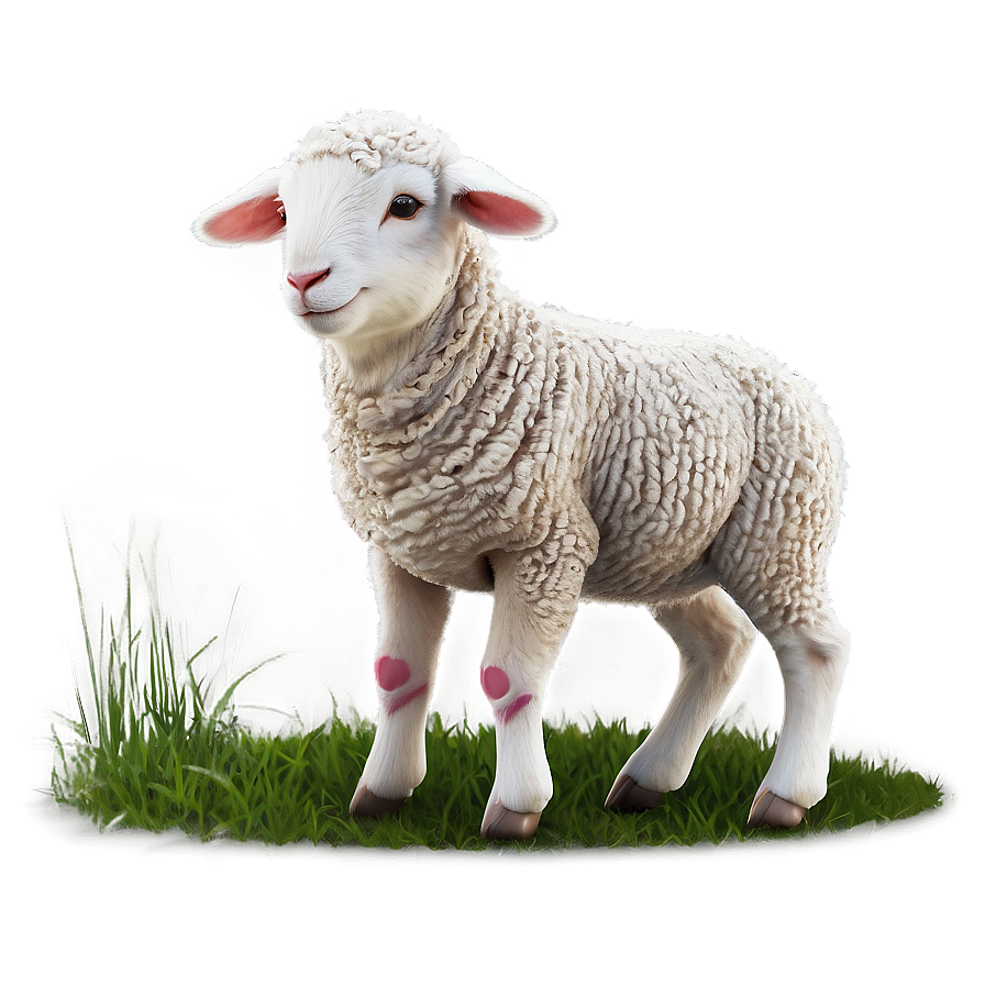 Lamb Character Png 06202024