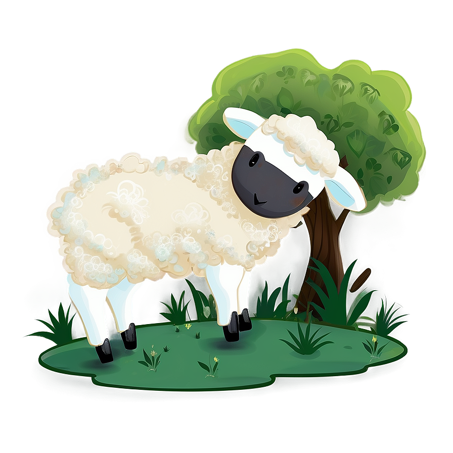 Lamb Illustration Png Tnx99