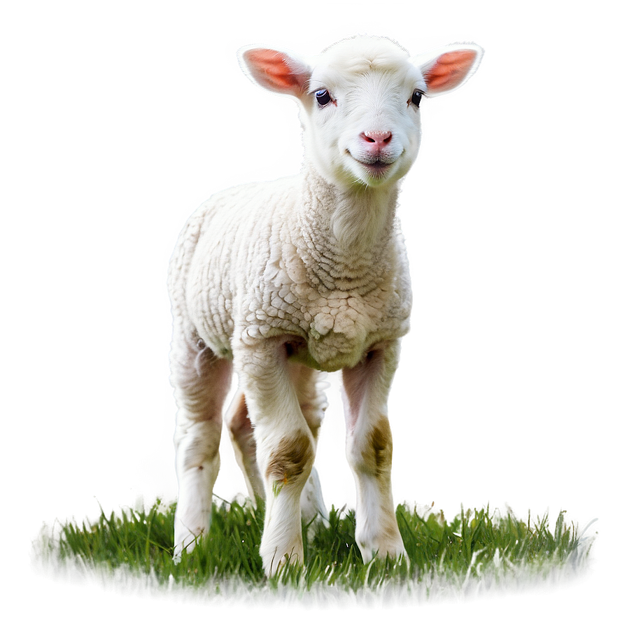 Lamb In Field Png Ilc56