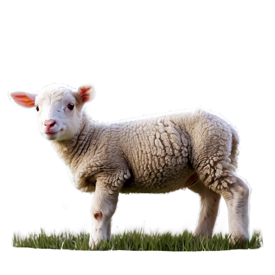 Lamb In Field Png Nxi76