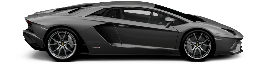 Lamborghini Aventador Side View