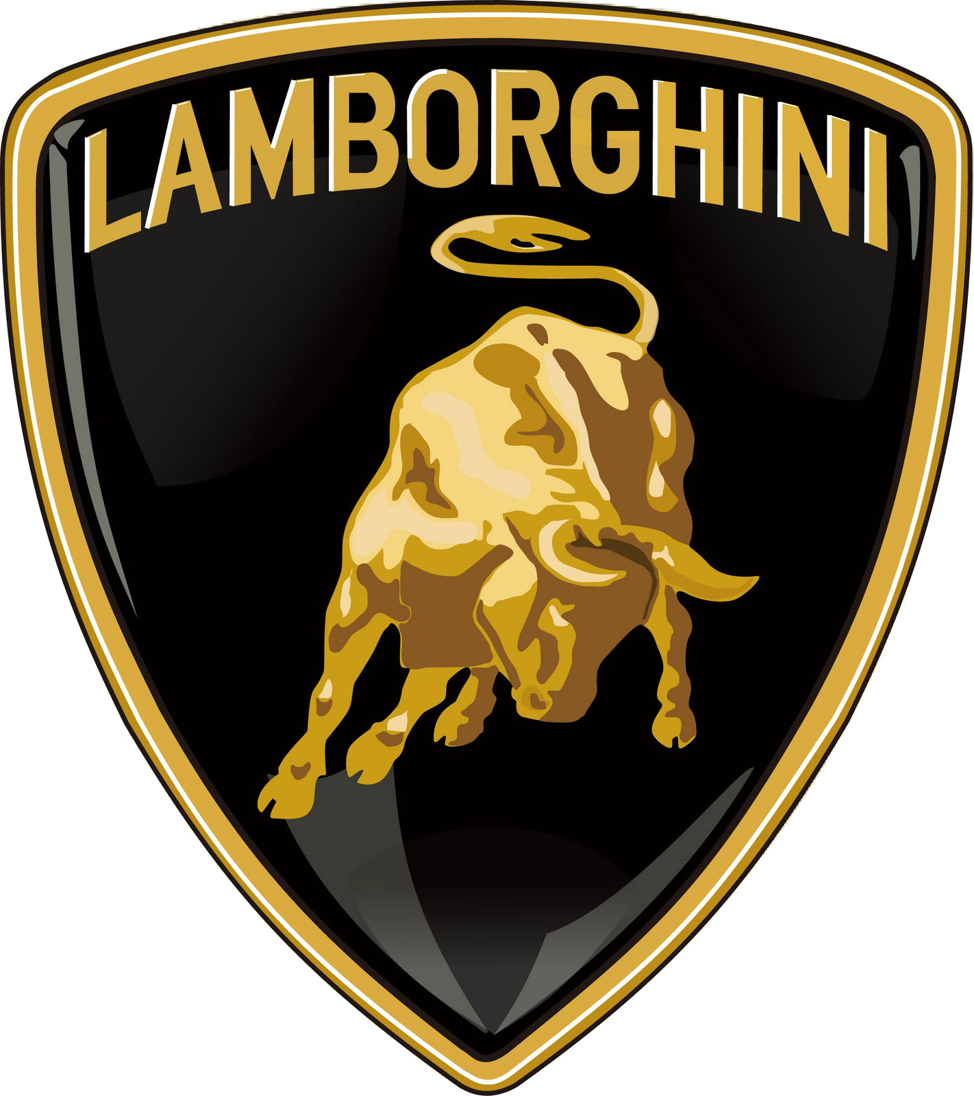 Lamborghini Logo Golden Bull