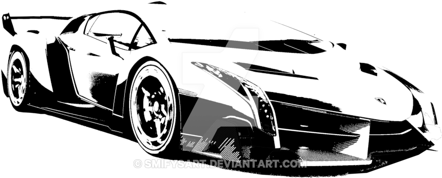 Lamborghini Stylized Artwork