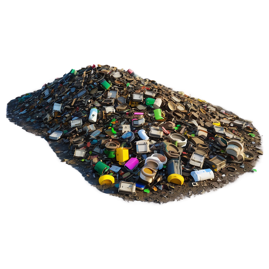 Landfill Waste Mound Png Ntf