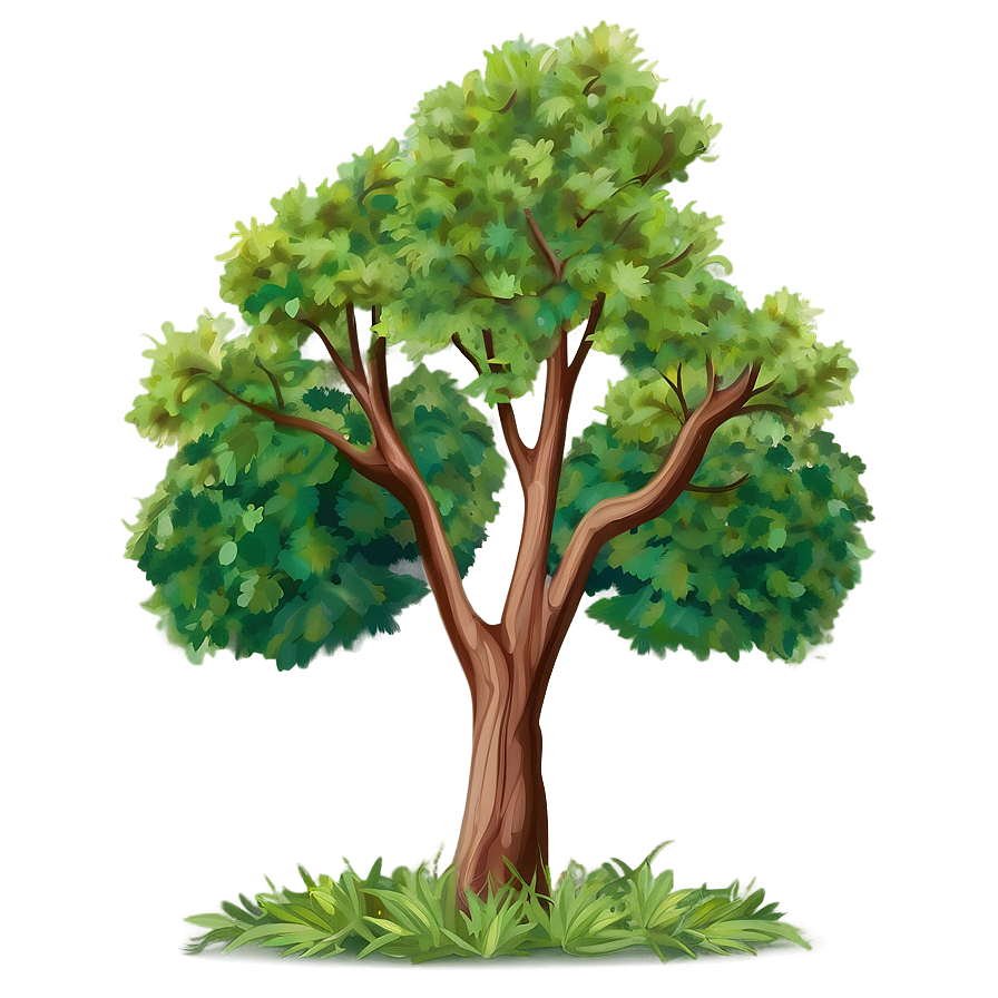 Landscape Tree Elevation Png 50