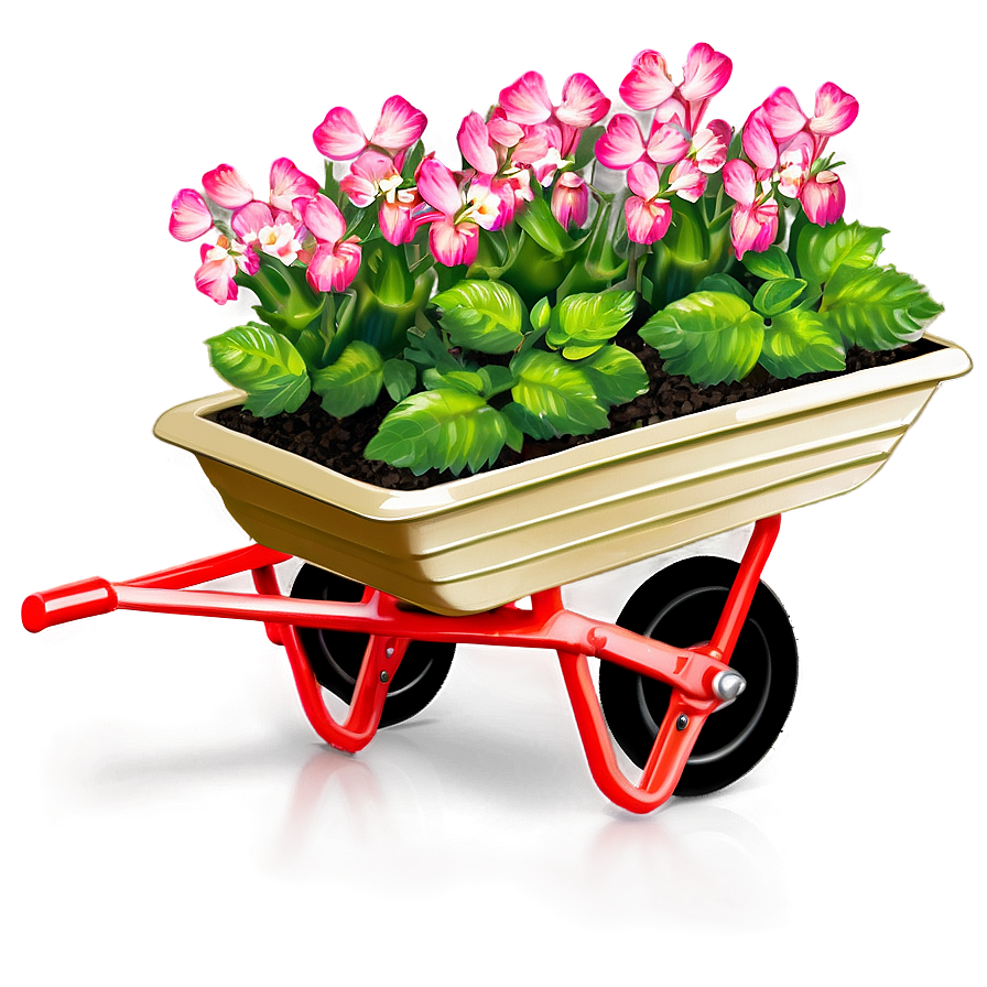 Landscaping Wheelbarrow Png Qki