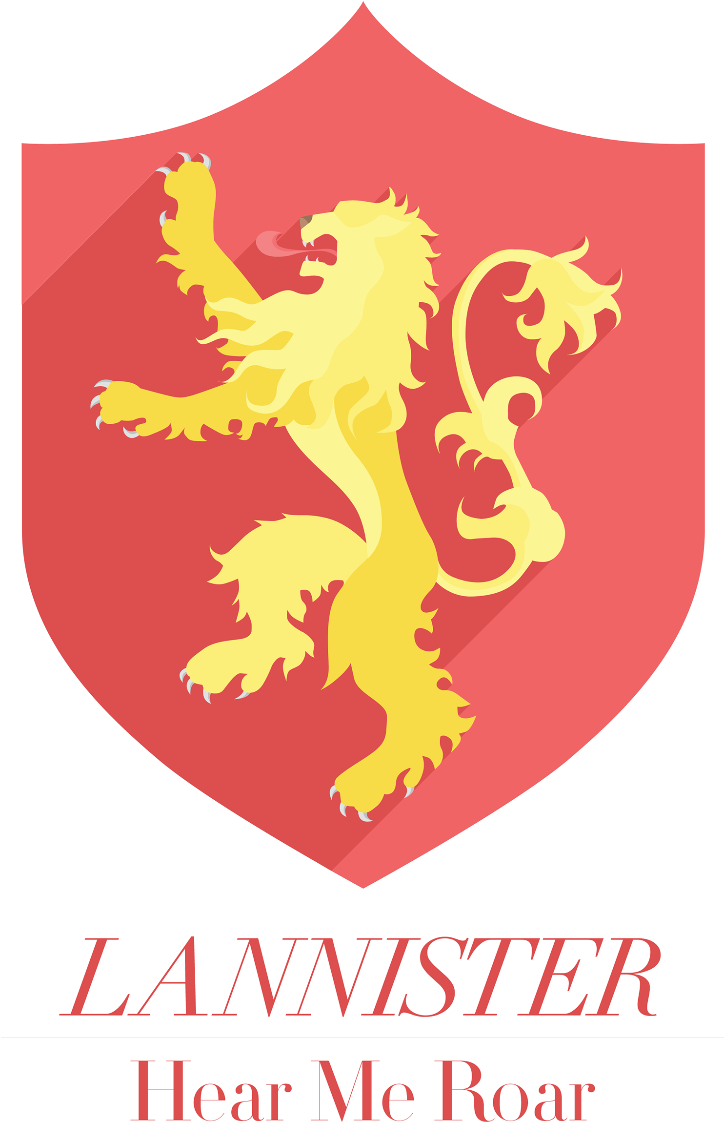 Lannister House Sigil Gameof Thrones